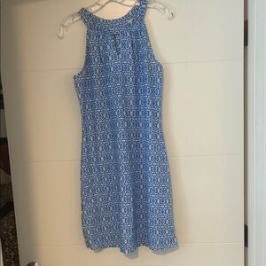 Jude Connally Blue white  Dress
